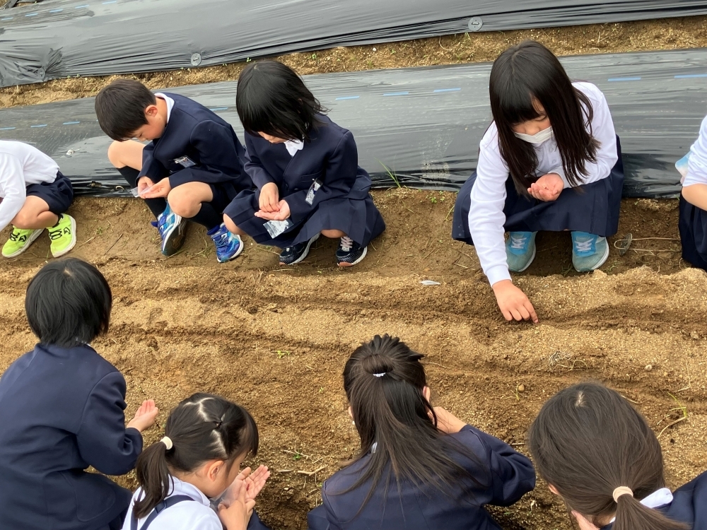 井戸堂小学校で食育授業を開催！
